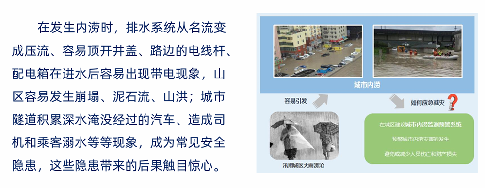 城市内涝智慧监测预警，你的需求，我来定制